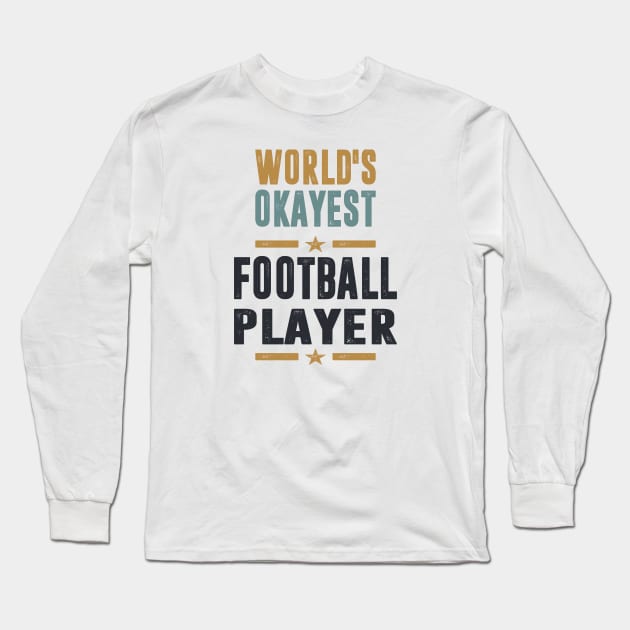If you like Football Player. This shirt is for you! Long Sleeve T-Shirt by C_ceconello